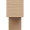 Ekena Millwork 7"W x 21"D x 14"H Classic Chapel Hill Rough Cedar Woodgrain TimberThane Corbel, Primed Tan CORUR07X21X14CHPRCPR - alternate 5